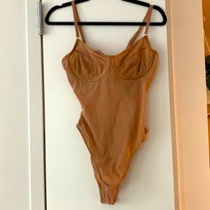 Nude bodysuit mesh - House of CB